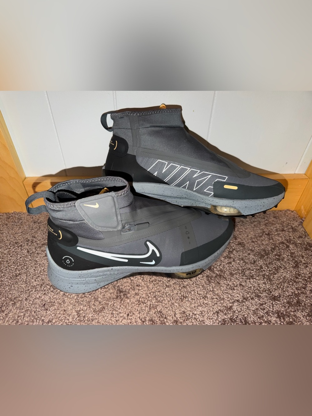 Nike Air Zoom Infinity Tour NEXT% Shield Golf Shoes- Men Size 9- New